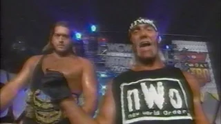 Hollywood Hogan & The Giant (nWo B&W) vs. Kevin Nash & Lex Luger (nWo Wolfpac) - ENTRANCES