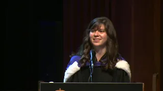 Valedictorian Delivers Rhyming Address at King's Encaenia