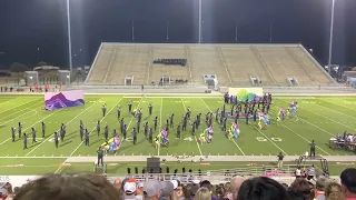 Clear Brook H.S marching band 10/8/22 @ Lonestar preview finals