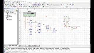 MULTISIM Logic Converter