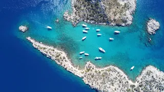 DJI Mini 2 @ Kekova in Antalya, Turkey // 4K