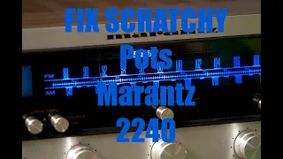 I DON'T KNOW STUFF: DEOXIDIZING A MARANTZ 2240 RECEIVER