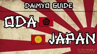 EU4 Daimyo Guide | Oda - Japan Tutorial | Chrysanthemum Throne Achievement | AAR