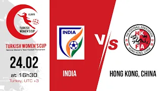 INDIA - HONG KONG, CHINA | Turkish Women's Cup 2024 (GOLD CITY SPORT COMPLEX)