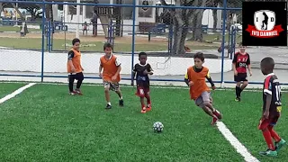 treino pela escolinha Vitória de Itamaraju