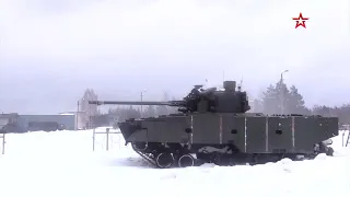 2S38 Derivatsiya-PVO air defense system on a BMP-3 chassis with a 57mm cannon