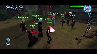 Starkiller counters Dash - SWGOH GAC 5v5