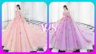 pink Vs purple 💖💜/Lisa or Lena/choose challenge #viral #fashion #lisa