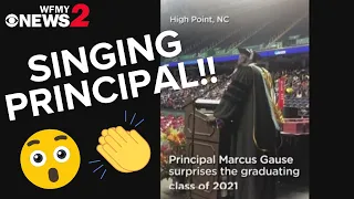 Principal sings 'I Will Always Love You' to graduating class