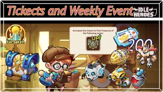 Idle Heroes - 200x Tickets and Going for New Artefact Chests!