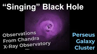 Singing Black Hole in the Perseus Cluster