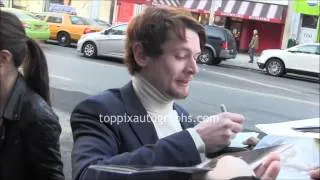 Jack O'Connell - Signing Autographs at the 2014 Tribeca Film Festival