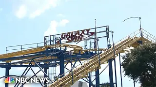 Child in unknown condition after falling off Florida rollercoaster