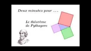 Deux minutes pour... le théorème de Pythagore