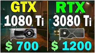 GTX 1080 Ti vs RTX 3080 Ti | Test in 12 Games at 2160p - 4k | Tech MK