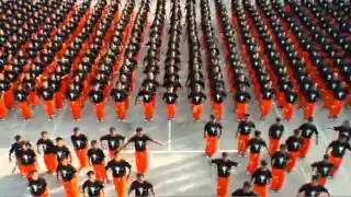 Prison's flash mob.Michel Jackson's song(its realy nice)