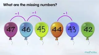 Number Patterns - What are the Missing Numbers?