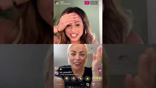 Mandy Rose & Kayla Braxton Instagram Live 03/31/2020