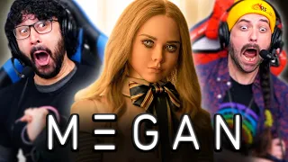 M3GAN MOVIE REACTION!! First Time Watching! Megan 2023 Full Movie Review