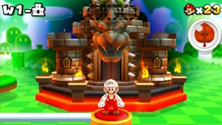 Super Mario 3D Land FIRST TIME PLAYING!! (100% FULL World 1 Playthrough Nintendo 3DS!)