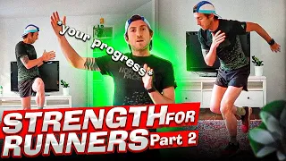 Strength For Runners - Beginners 16min Bodyweight Workout/ Workout 2