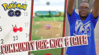 Pokémon Go: Bounsweet Community Day + News on Future Community Day Dates!!!