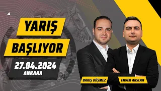 Yarış Başlıyor | 27 Nisan 2024 Cumartesi Ankara At Yarışı Tahminleri | Barış Düşmez ve Enver Arslan