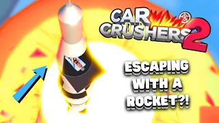 Escaping the ENERGY CORE 5 WAYS! Roblox Car Crushers 2