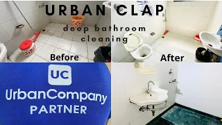 URBAN COMPANY BATHROOM DEEP CLEANING REVIEW | GOOD OR BAD EXPERIENCE ?? 😒😃🤫