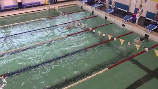 Девушки 16-17 лет 2 заплыв 100 м 1 этап Кубка России