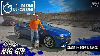 Mercedes Benz AMG GT 53 Tuning | Stage 1 + Pops & Bangs | FastTuning