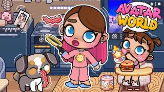 Morning Routine | RUTINA DE MAÑANA CON MI HIJA 💗 en Avatar World | Sol Games