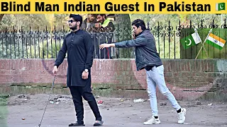 Blind Man Indian Guest In Pakistan | Social Experiment | @SocialTvPranks