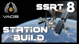Part 8 COMMUNITY SPACE STATION - kerbal subscriber crafts in KSP