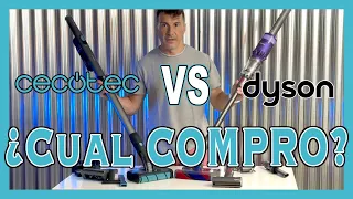 Escoba CECOTEC o Escoba DYSON...? CUAL COMPRO...?. 2100 Twice Max de Cecotec VS Omni Glide de Dyson