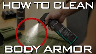 How to Clean Body Armor