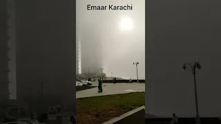 Emaar Karachi, Nothing Serious Just Fog 😁 #shorts