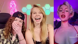 Reacting To LESBIAN TikTok THIRST TRAPS! - Hailee And Kendra