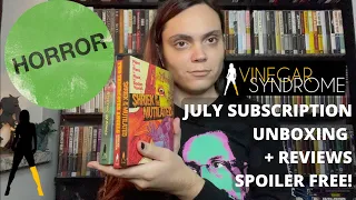 UNBOXING + REVIEWING MY FIRST VINEGAR SYNDROME SUBSCRIPTION PACKAGE! *SPOILER FREE*