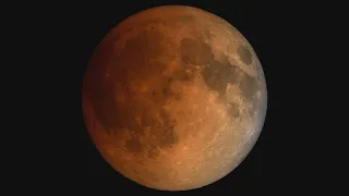 Blood Moon Total Lunar Eclipse - Live Stream May 15, 2022