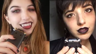 ASMR (Tascam) Vampire Mouth Sounds ft. SlightSounds ASMR