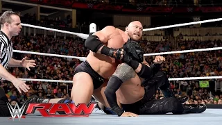 Sin Cara vs. Ryback: Raw, March 14, 2016