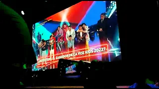 La voz Kids 2022.