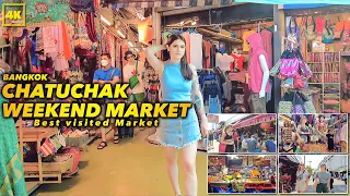 Chatuchak Weekend Market , Enjoy a full day! Best visited Market in BANGKOK!(February 2024)