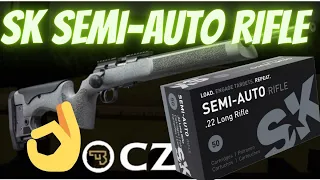 CZ 457  LRP - SK Semiauto Rifle - MTR Barrel 50 yard test