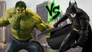 Hulk vs Batman in WWE 2K23  #wwe #marvel #gaming