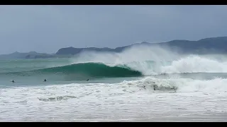 Chasing barrels in Coromandel New Zealand (Otama)