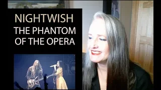 Voice Teacher Reaction to Nightwish - The Phantom of the Opera - Tarja Turunen