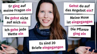 Kennst du diese 8 Bedeutungen von "eingehen"? Deutsch für Fortgeschrittene (C1)