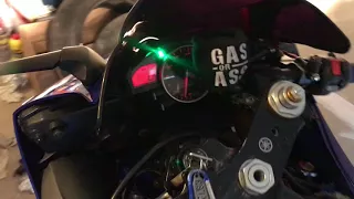 2006 Yamaha r6 cold start problem